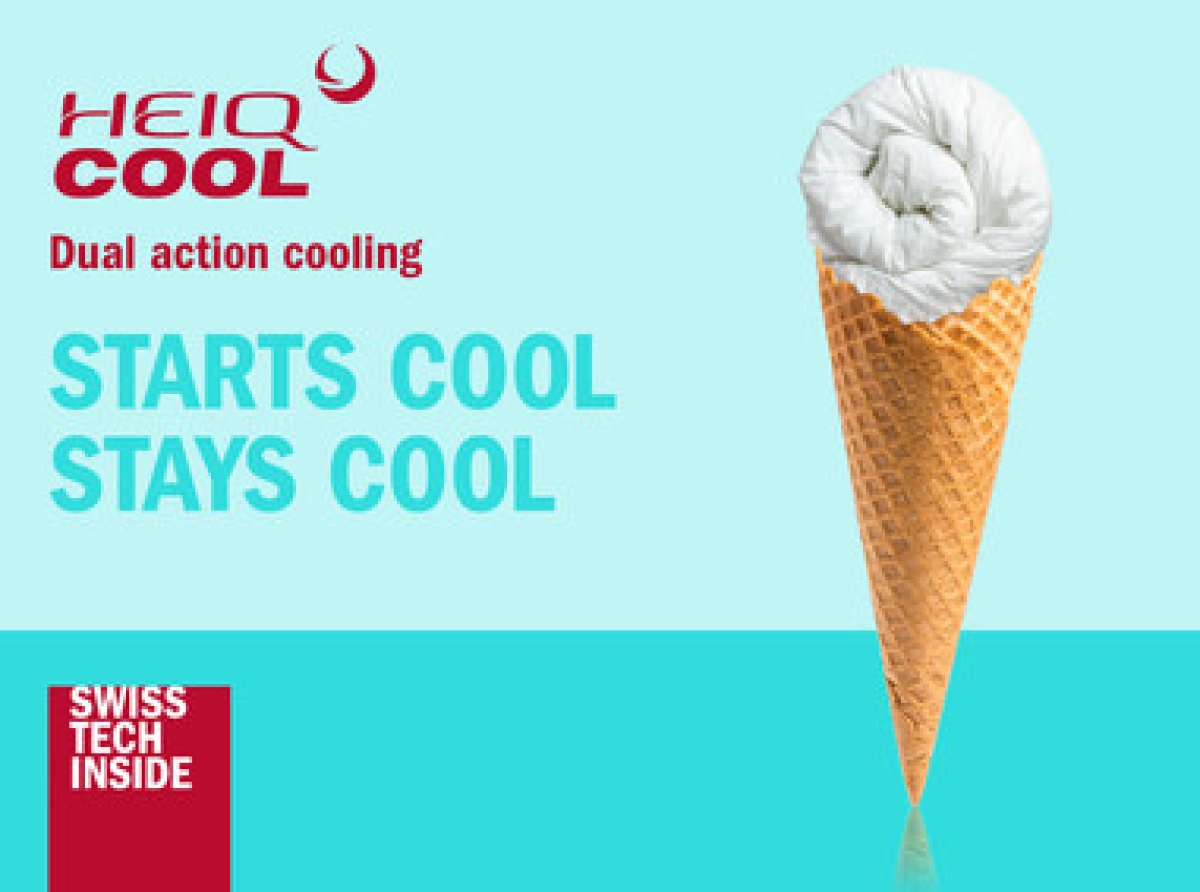 HEIQ LAUNCHES NEW TEXTILE COOLING TECHNOLOGY